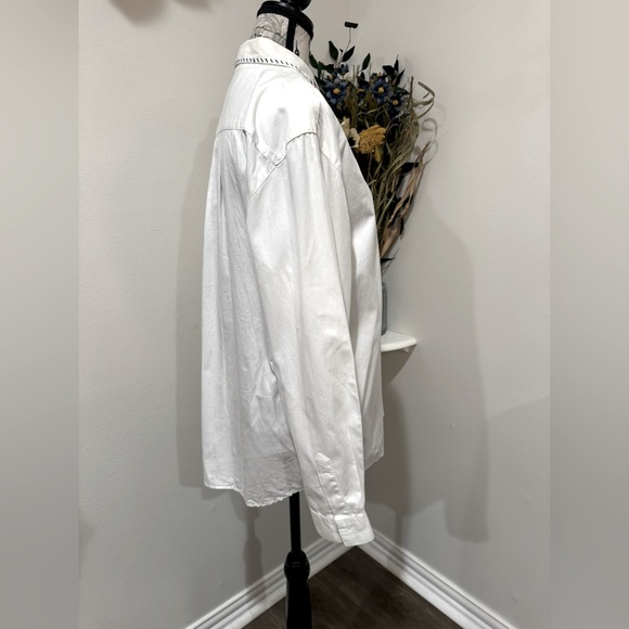 Erez Levy Vest & BellePointe Vintage Long Sleeve Shirt Embroidered w/ beading - Picture 9 of 16